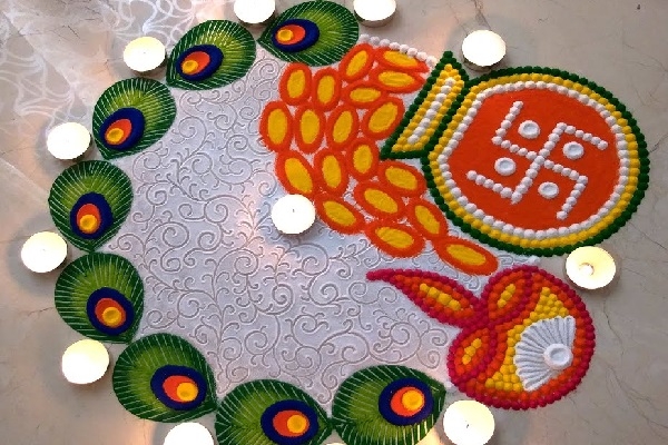 Dhanteras Rangoli Picture