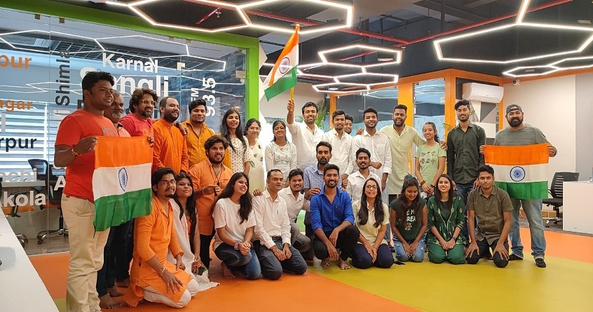 Har Ghar Tiranga at Abhijeet Bharat Radio Orange Office