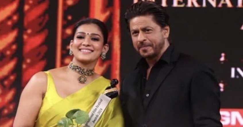 Shahrukh Khan Nayanthara won Dadasaheb Phalke Best Actor Award