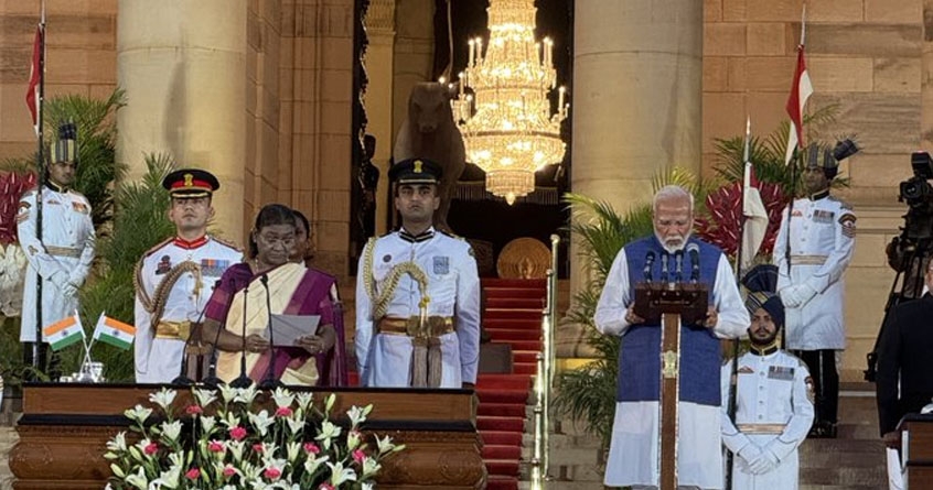 Narendra Modi took oath as Prime Minister of India for 3rd time