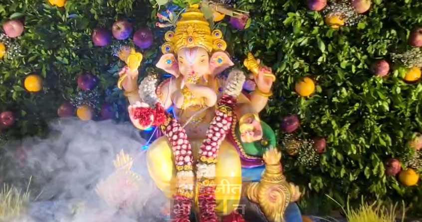 Enthusiastic Ganeshotsav from Chandrapur to Amravati