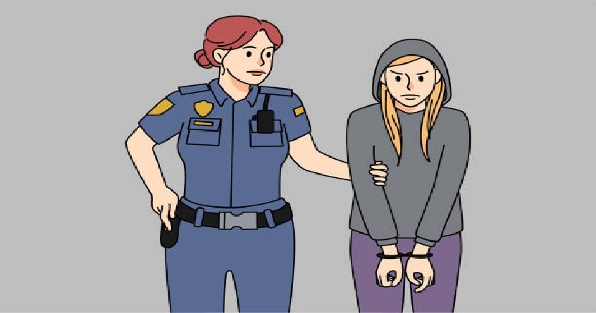 Girl Arrested